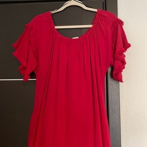 Cute red dress. NWT